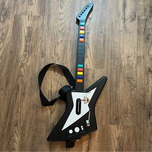 Intec Icon Wireless Guitar Playstation PS2 PS3 Guitar Hero & Rock Band No Dongle